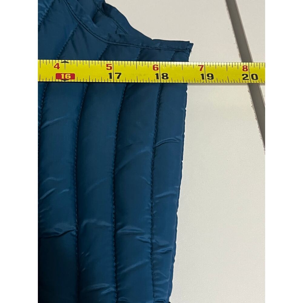 Teal Puffer Vest ✨ Kenneth Cole • Cozy Layer • Women’s M - Picture 6 of 7